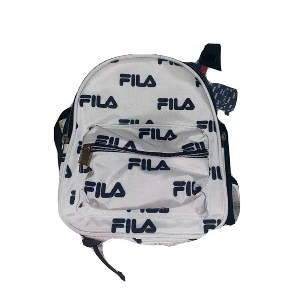 Fila Bags Fila Calisto Mini Backpack White Black Nwt X875x4
